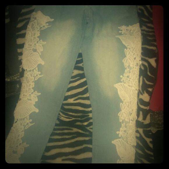 Jeans lace on both sides - Picture 1 of 1